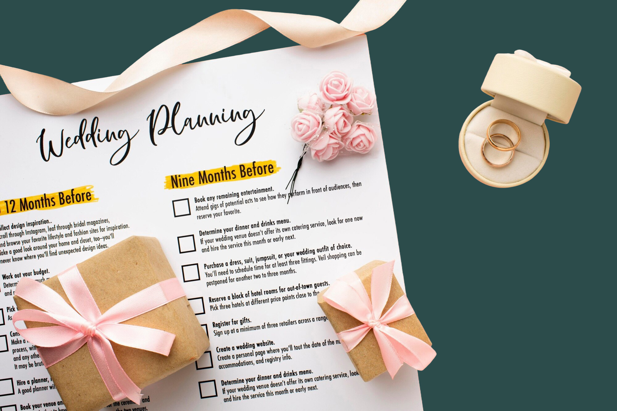 Wedding Day Checklist